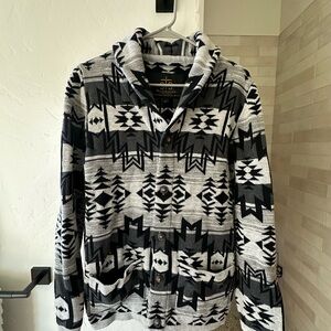 STS Ranchwear Black and Gray Knit Sweater